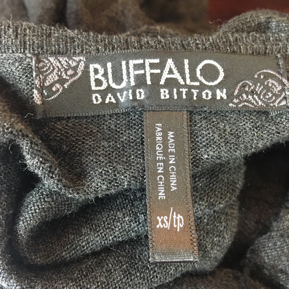 Buffalo Gray L/S Sequined Sweater. Size SP. - Picture 5 of 6